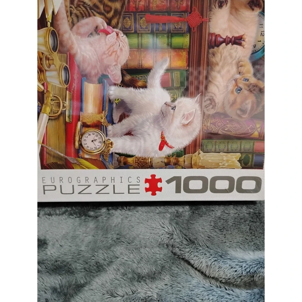 Eurographics Puzzle 1000 Library Kittens‎